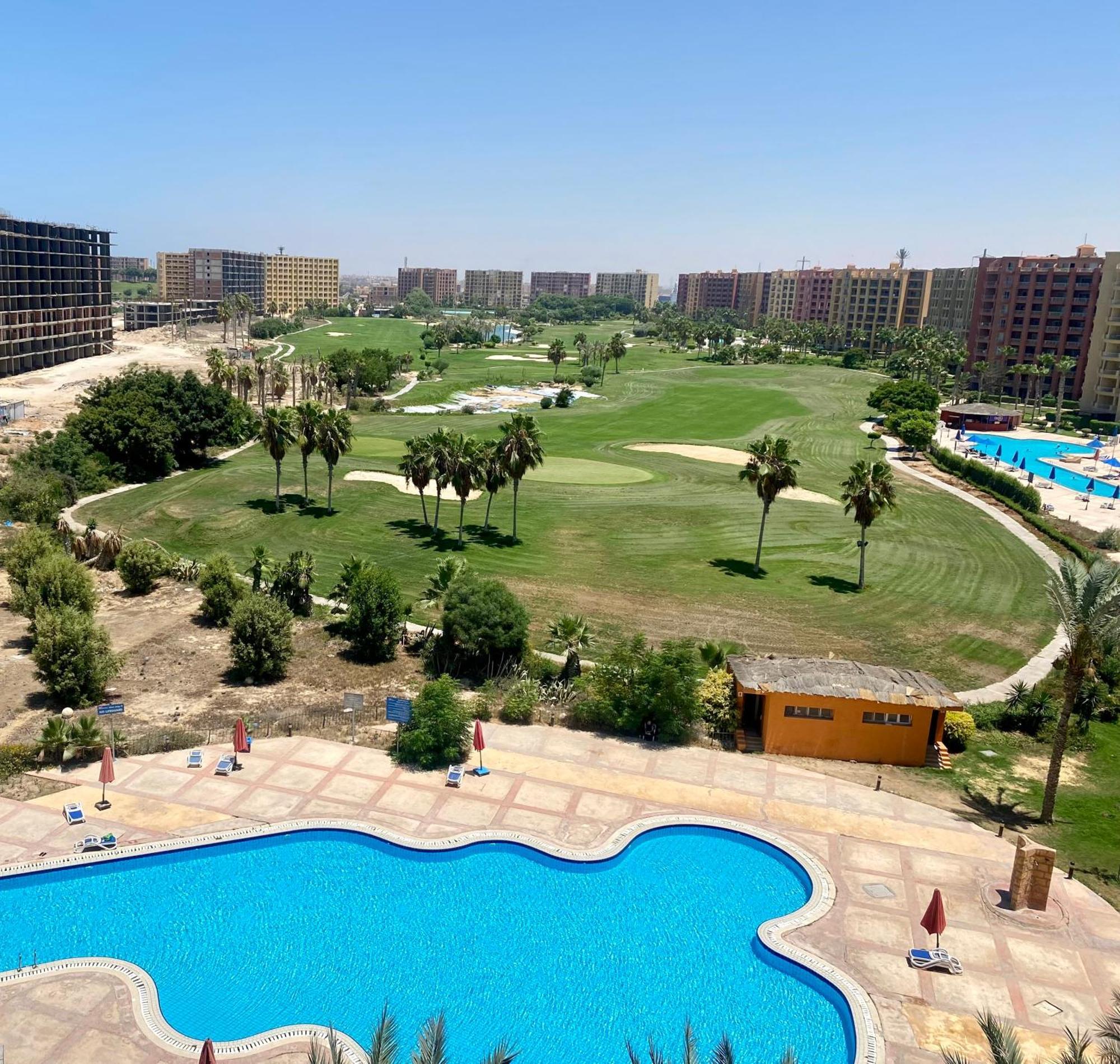 Porto Golf Marina Aqua Park & Beach Access By Best Of Bedz El Alamein Chambre photo